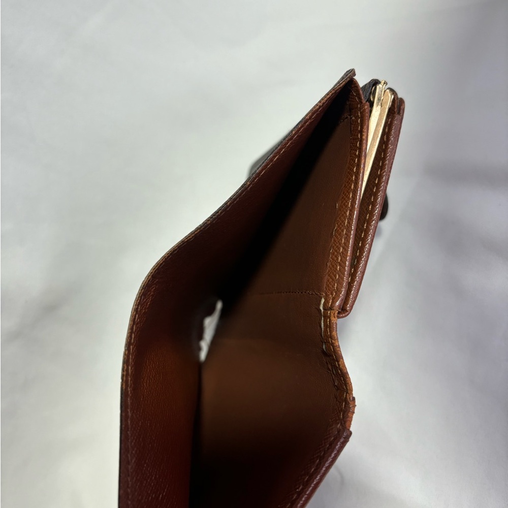 Louis Vuitton Brown and Gold Monogram Card Holder - Picture 10 of 11